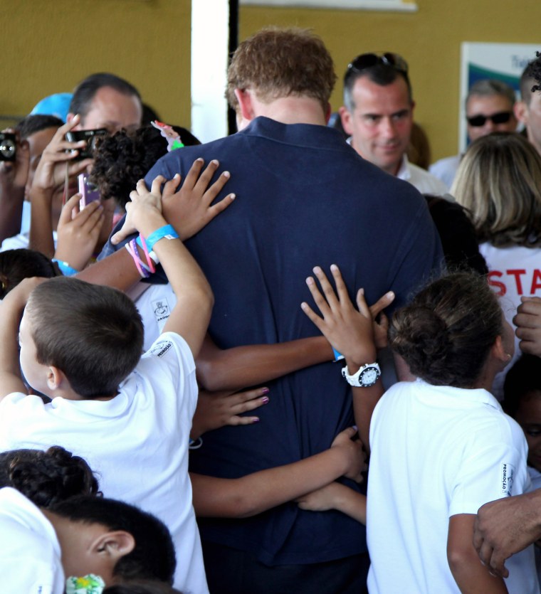 Image: Prince Harry Visits Brazil - Day Two